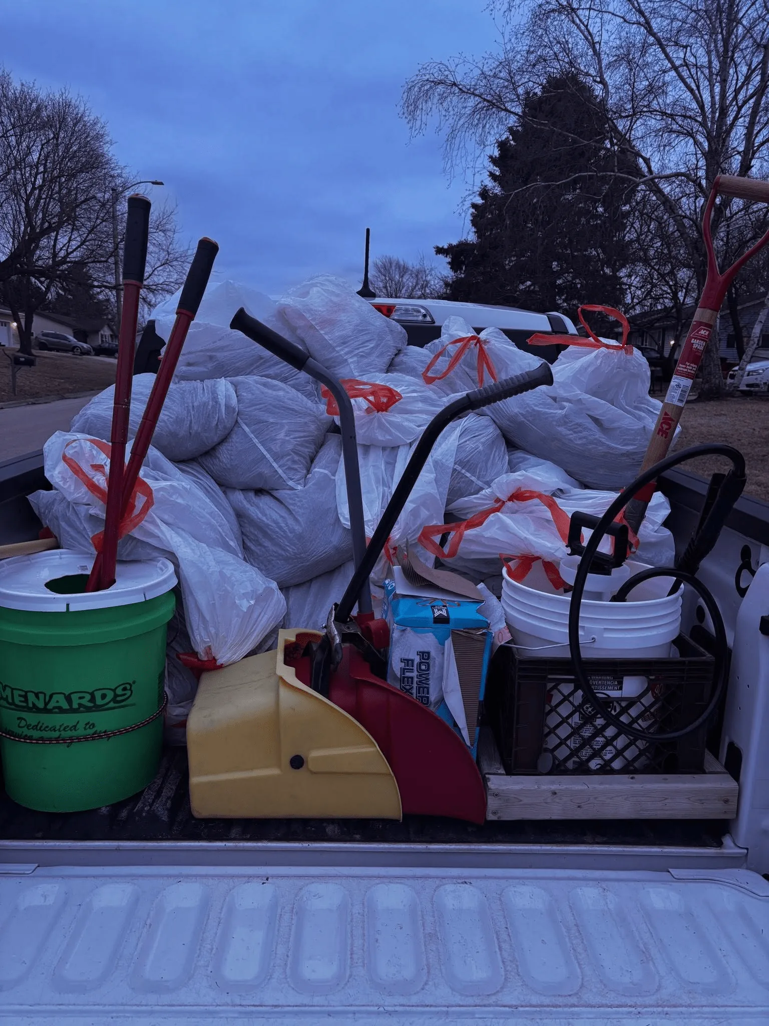 Every bit of waste bagged and hauled away after a Stoughton visit — it never sits in your bin.